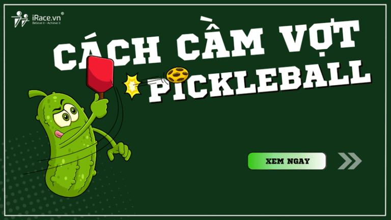[Top 3 cách cầm vợt Pickleball] Giúp bạn thống trị sân đấu!