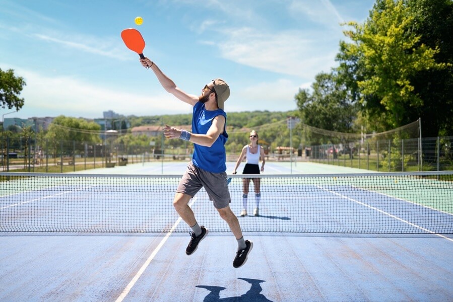 Luật chơi Pickleball đánh đơn 