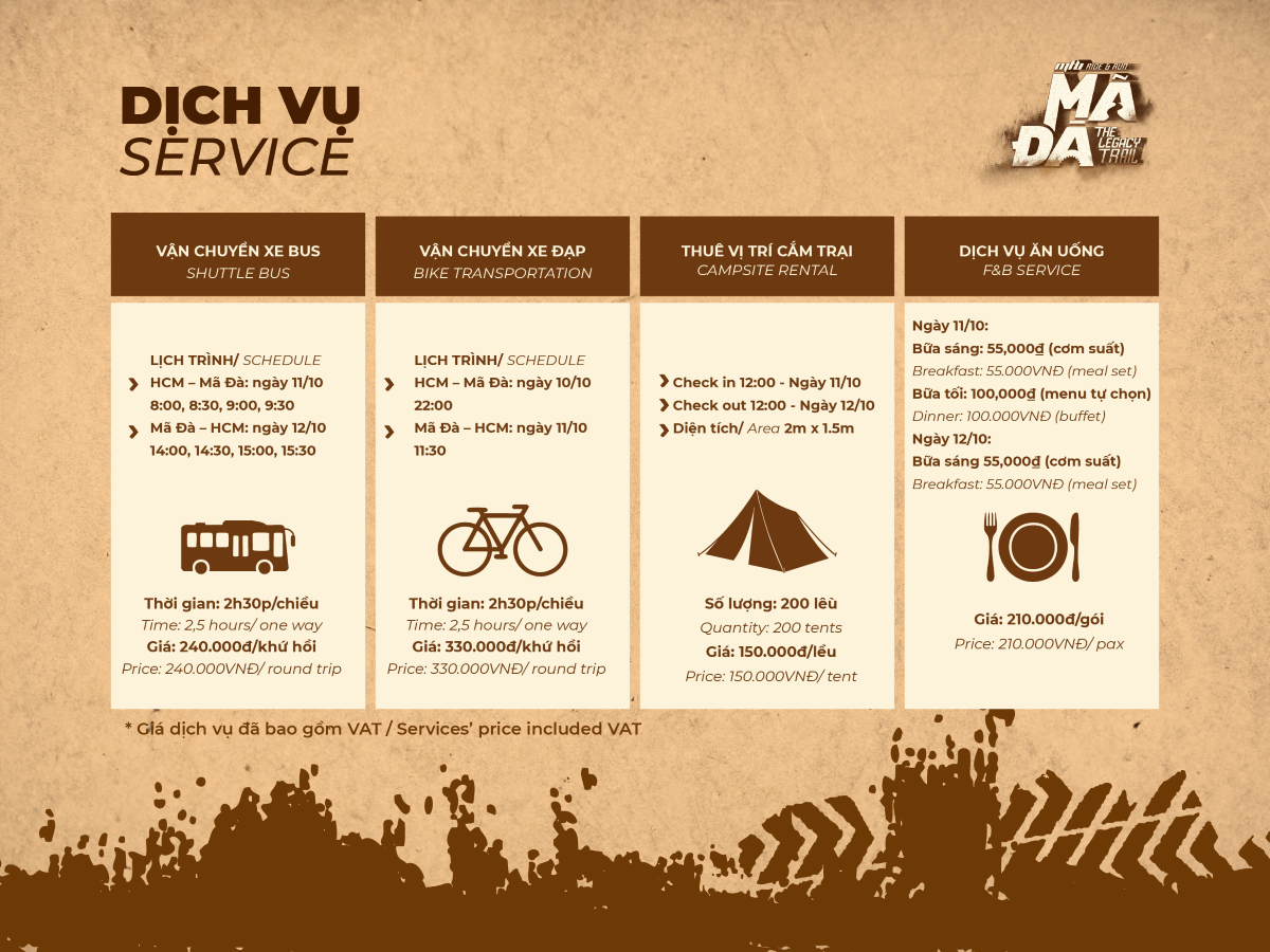 Dịch vụ kèm theo