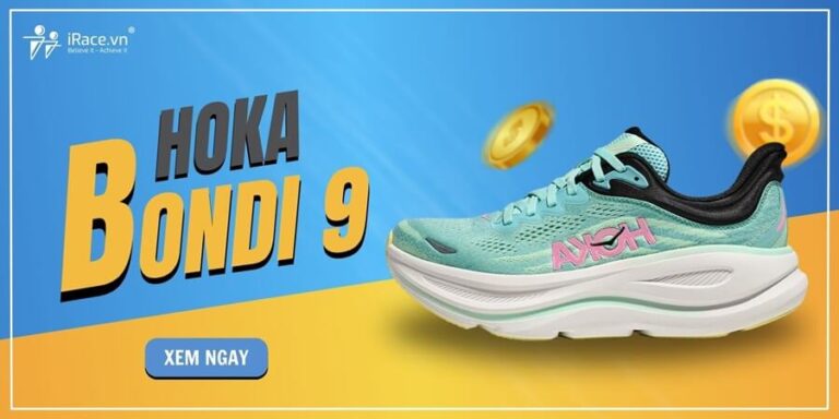 Review Hoka Bondi 9: Siêu đệm, ổn định cho chạy hằng ngày