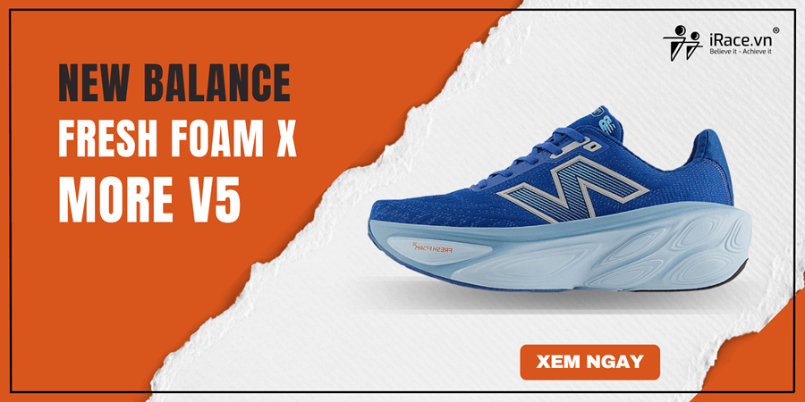 Review New Balance Fresh Foam X More v5: Giày chạy bộ đệm dày đáng thử nhất!