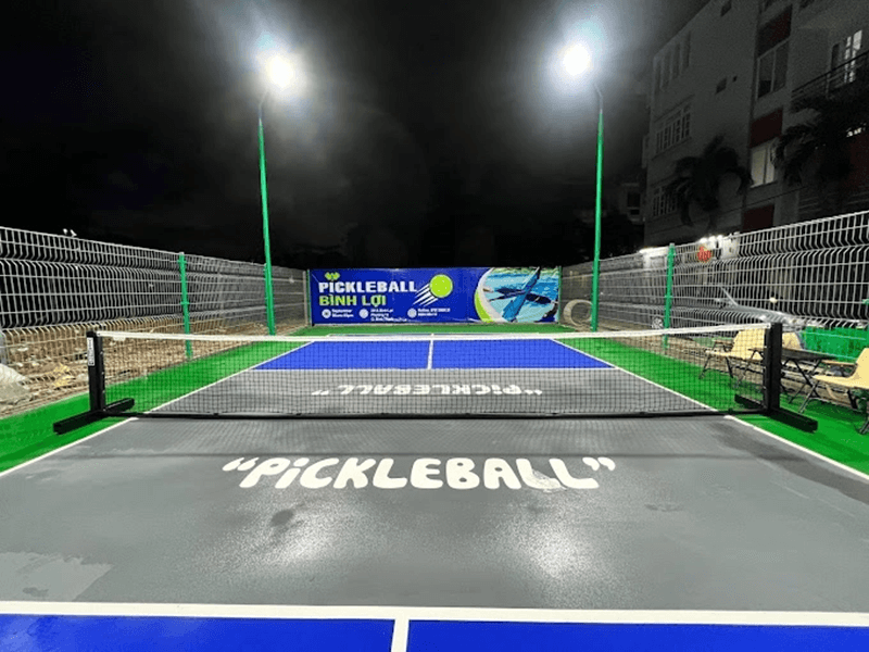 Sân Pickleball TP.Hồ Chí Minh, chi tiết sân tại các quận