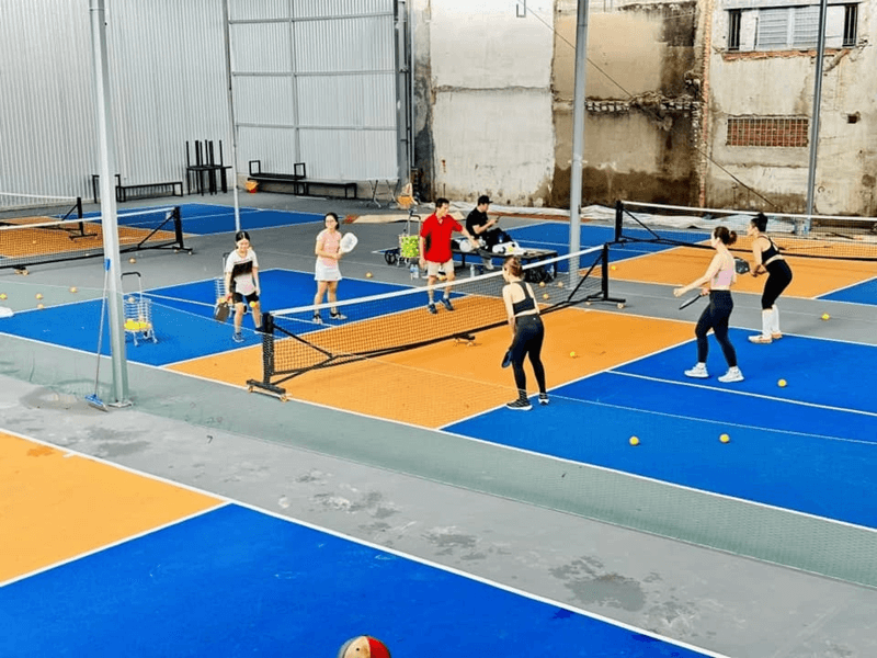 Sân Pickleball TP.Hồ Chí Minh, chi tiết sân tại các quận