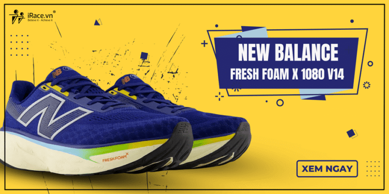 Review New Balance Fresh Foam X 1080 v14: Đệm êm ái cho runner yêu sự thoải mái