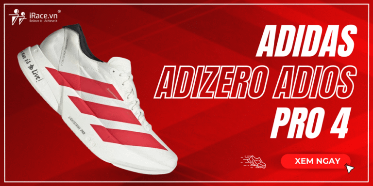 Review Adidas Adizero Adios Pro 4: Siêu nhẹ, siêu bật dành cho đường đua
