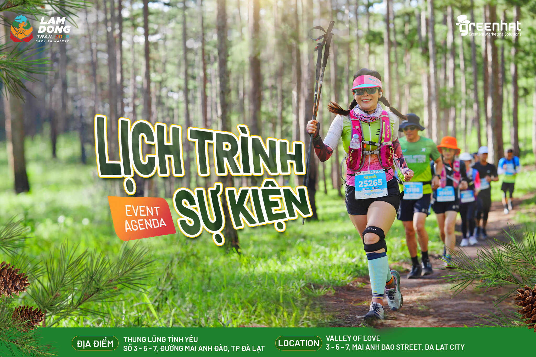 Lịch trình sự kiện