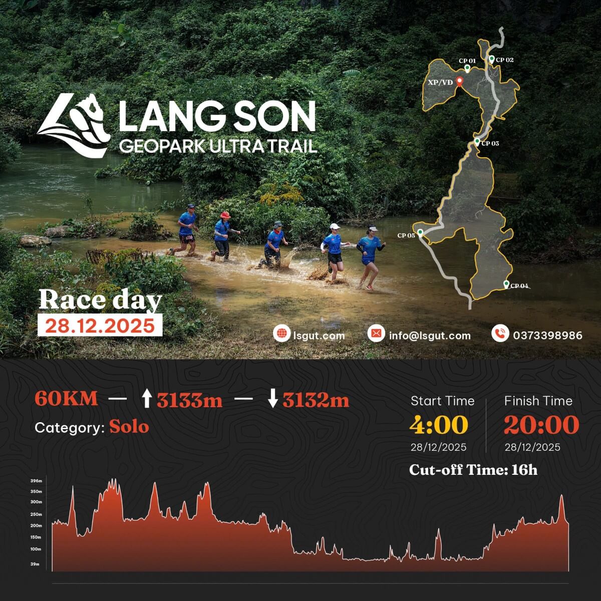 Bản đồ dường chạy