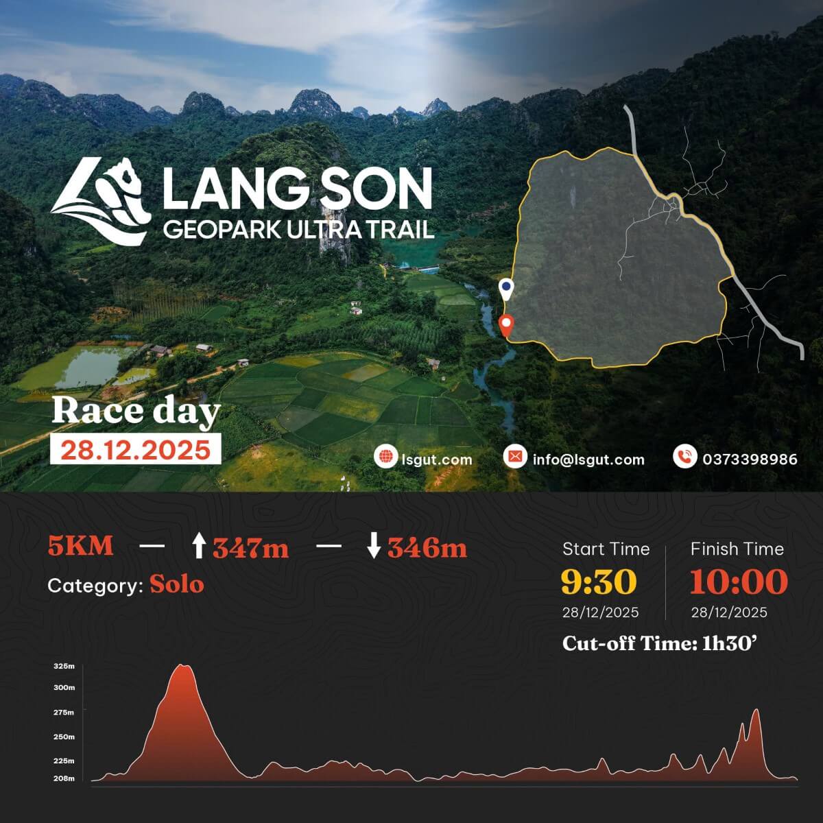 Bản đồ đường chạy