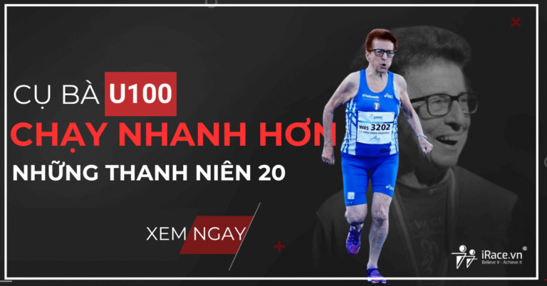 Sửng sốt cụ bà U100 phá kỷ lục chạy 200m