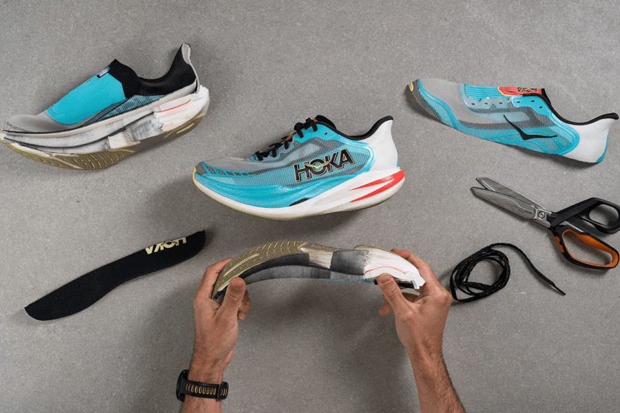 Review giày HOKA Cielo X1 2.0: Giày thi đấu siêu nhẹ, rocker gắt dành cho runner thích tấn công mạnh mẽ