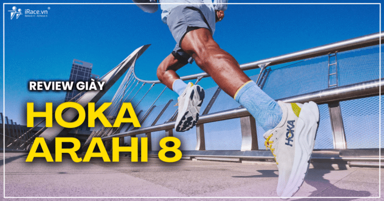 Review HOKA Arahi 8: Giày chạy hằng ngày ổn định mà vẫn giữ nguyên độ êm ái