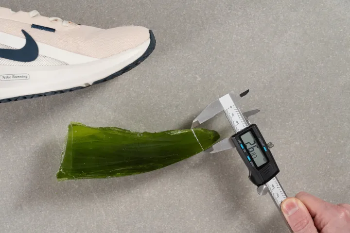 Chiều cao mũi giày