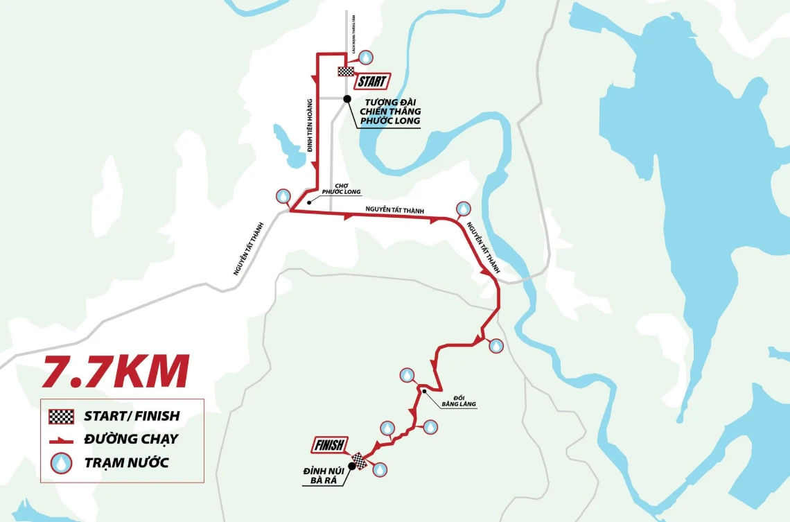 Bản đồ đường chạy