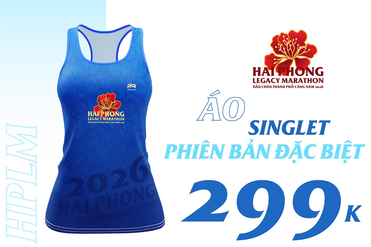 Áo singlet bản đặc biệt
