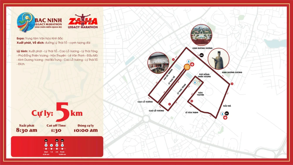 Bản đồ đường chạy