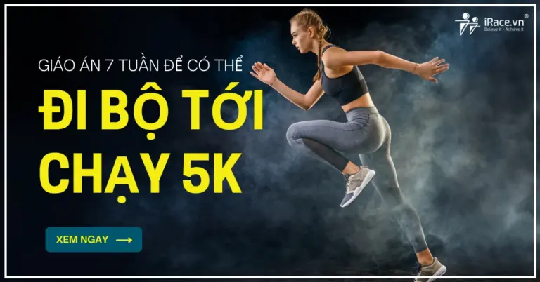 Lịch tập chạy 5K chuẩn cho người mới trong 7 tuần