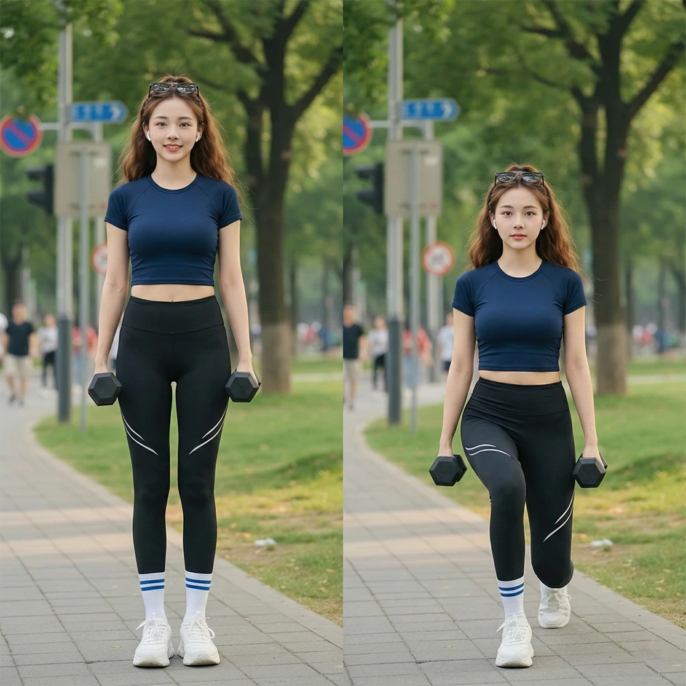 Reverse Lunge (Chùng chân ngược)