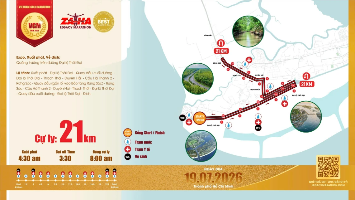 Bảng đồ đường chạy