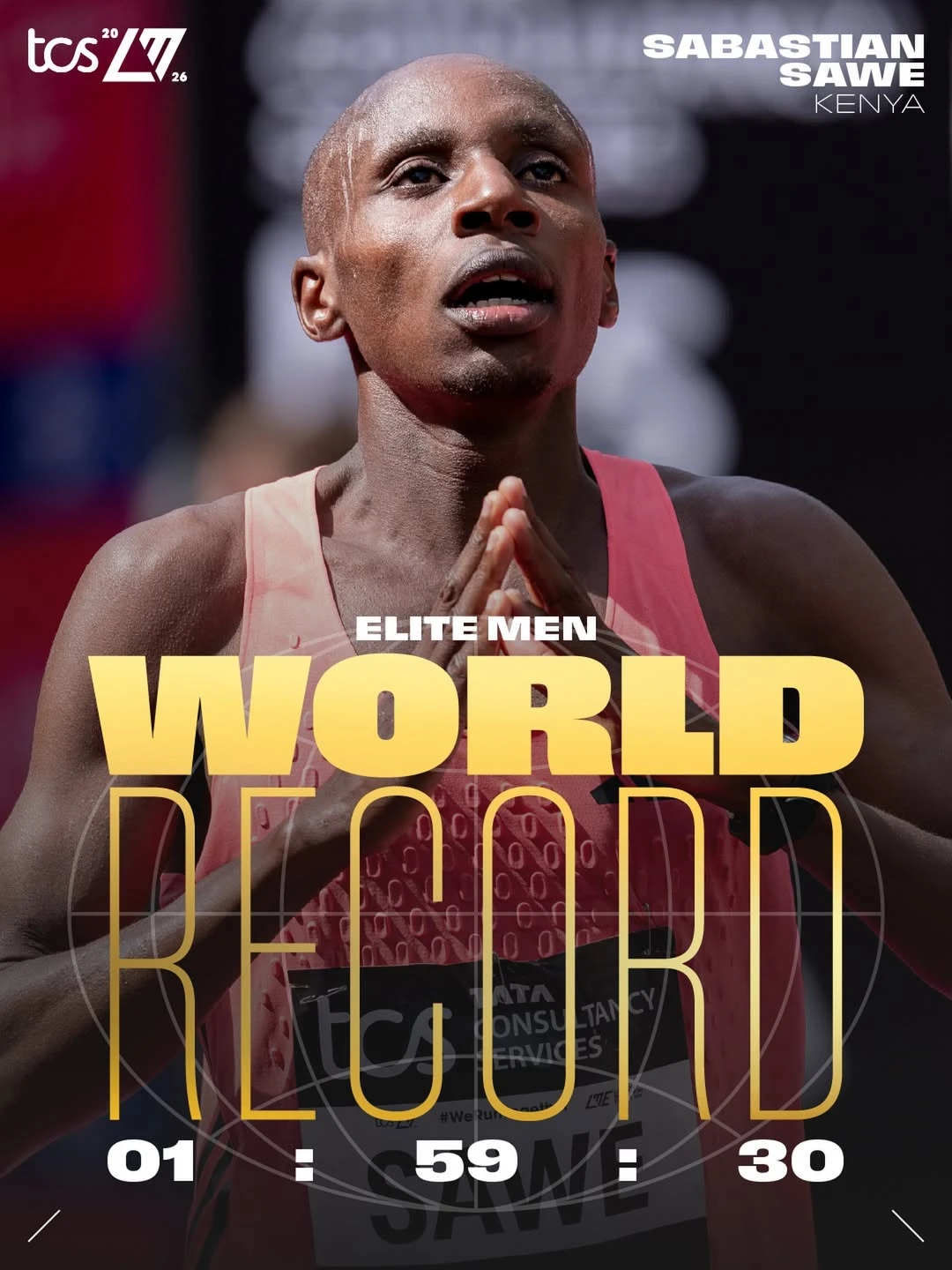 Câu chuyện phi thường giúp Sabastian Sawe chinh phục kỷ lục marathon dưới 2 giờ