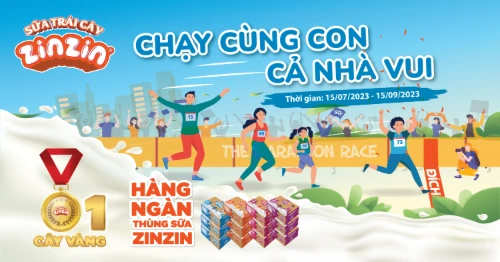 Tạo giải chạy Online cho doanh nghiệp 32 race banner zinzin chay cung con - Tạo giải chạy Online cho doanh nghiệp