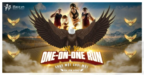 Tạo giải chạy Online cho doanh nghiệp 26 race banner one on one run - Tạo giải chạy Online cho doanh nghiệp