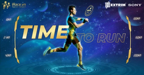 Tạo giải chạy Online cho doanh nghiệp 21 race banner time to run - Tạo giải chạy Online cho doanh nghiệp