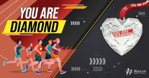 Tạo giải chạy Online cho doanh nghiệp 46 race banner you are diamond - Tạo giải chạy Online cho doanh nghiệp